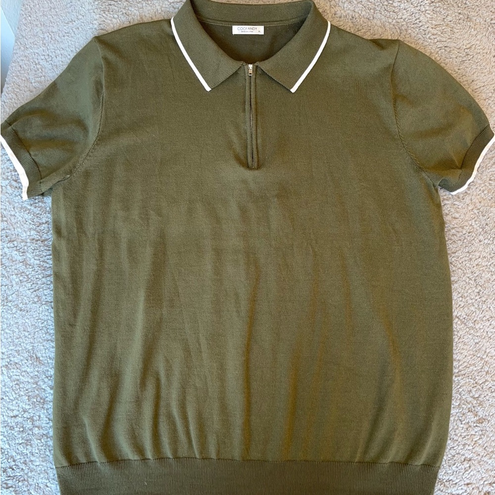 Olive Green Polo Shirt